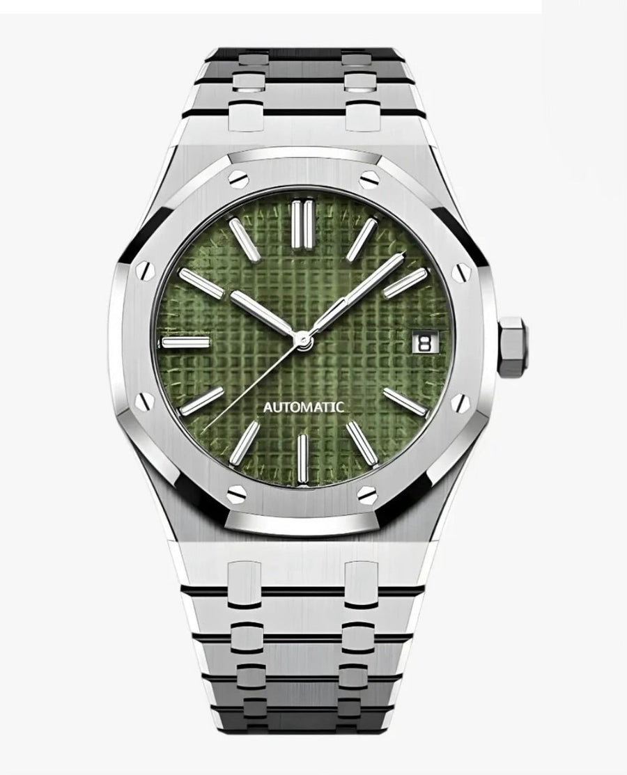 Royal Oak Olive Green Inspired Watch