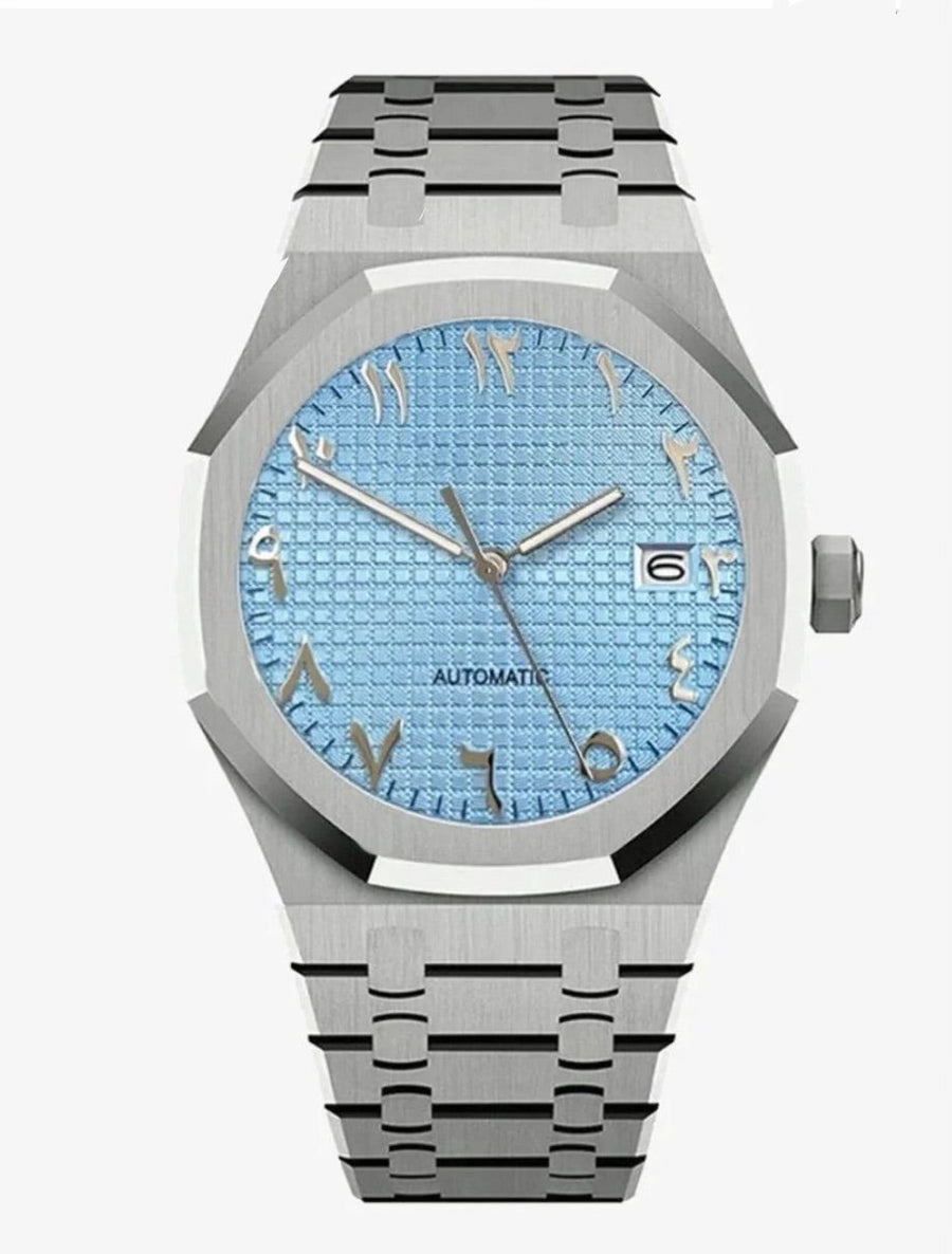 Royal Oak Baby Blue Arabic Inspired Watch