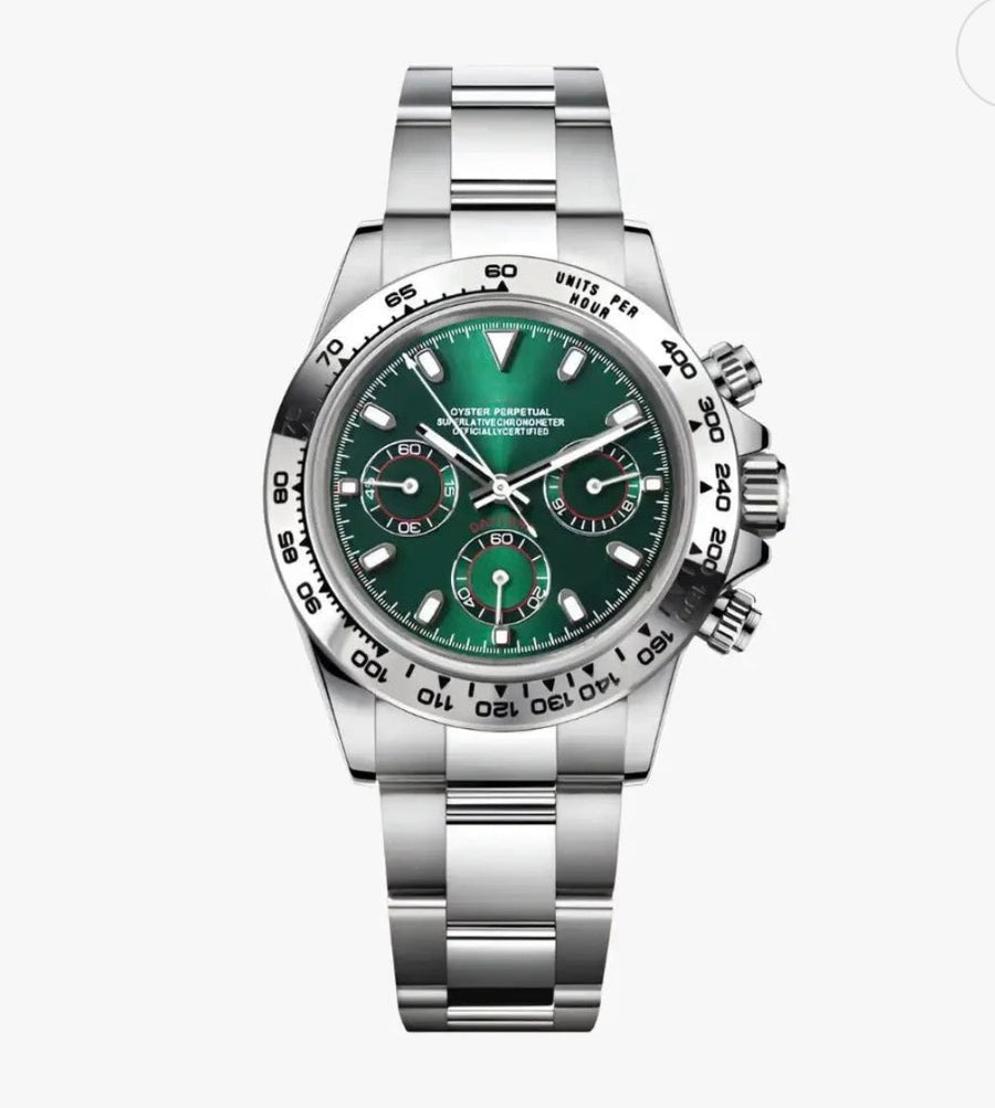 Chronograph Green Dial Inspired Watch