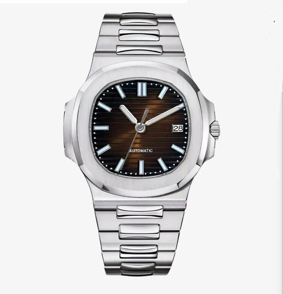 Nautilus Chocolate Brown Inspired Watch