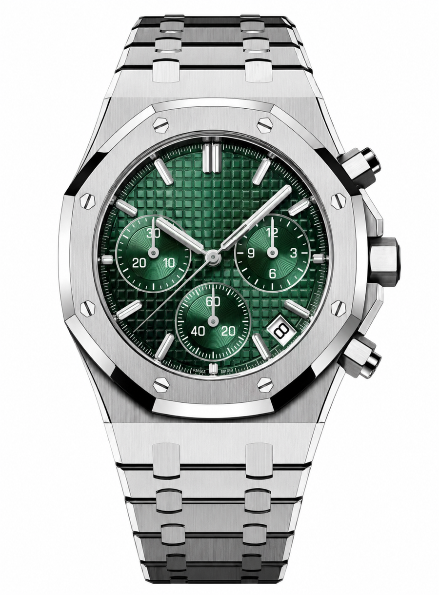 Royal Oak Green Chronograph Inspired Watch