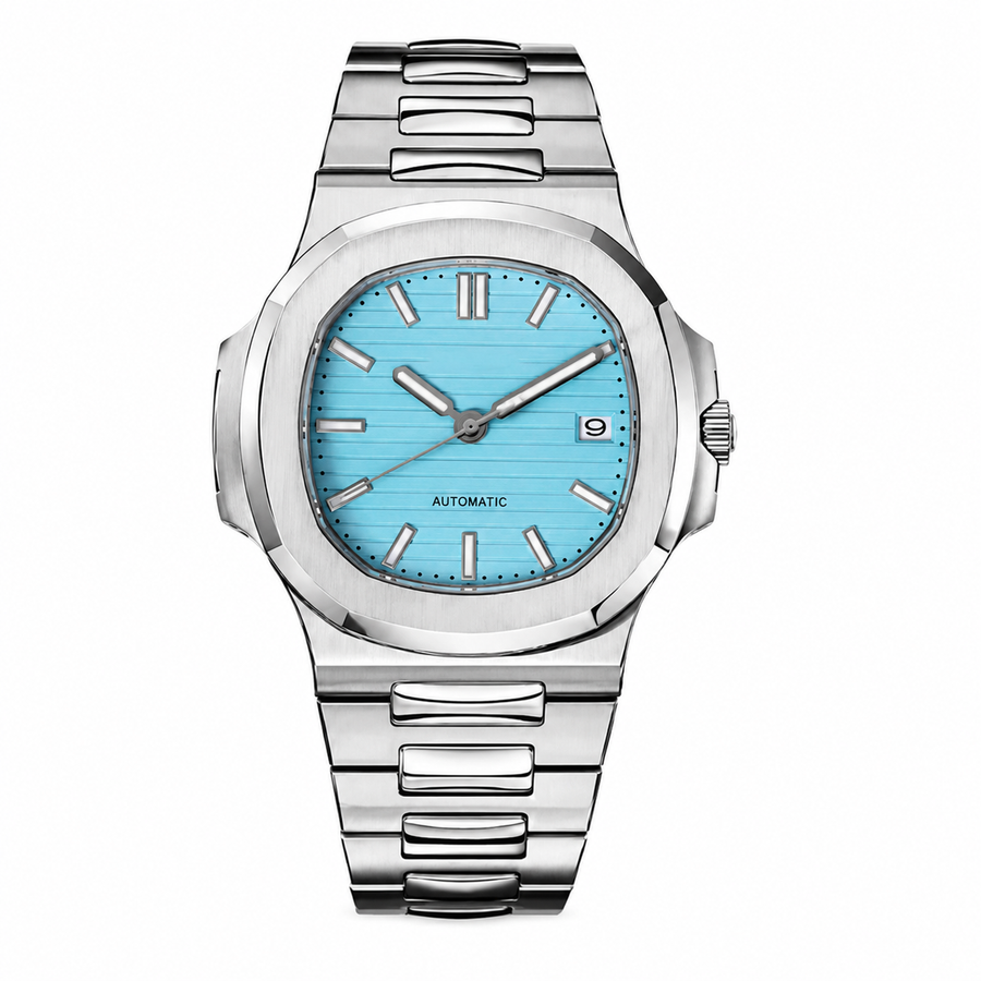 Nautilus Baby Blue Inspired Watch