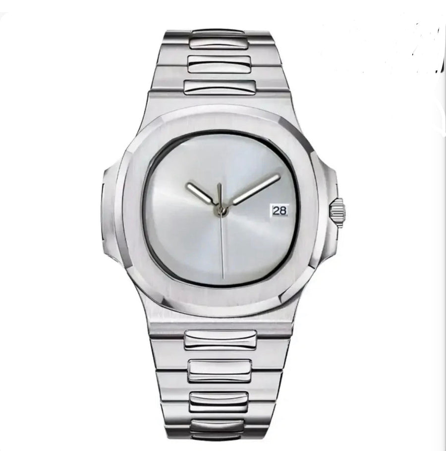 Nautilus Silver Inspired Watch