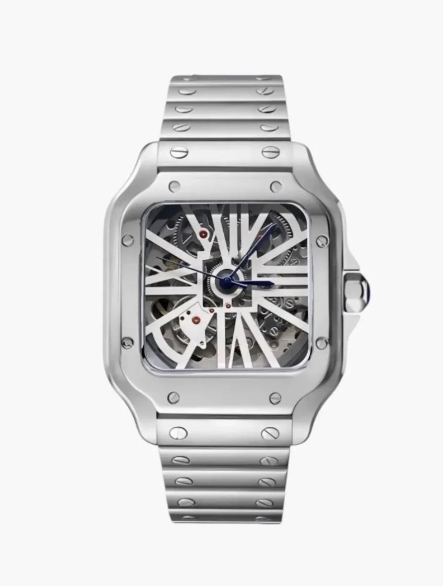Santos Skeleton Inspired Watch
