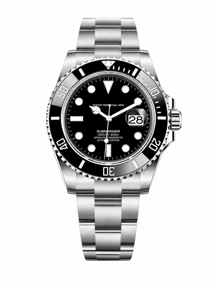 Submariner Black Inspired Watch