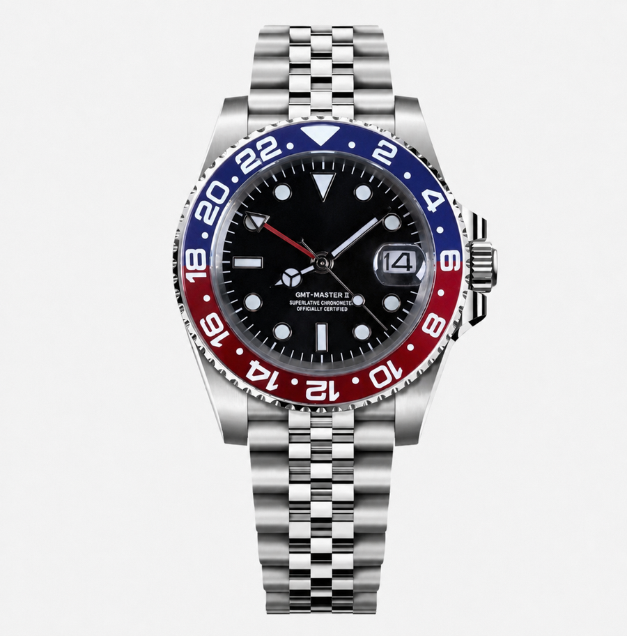GMT Pepsi Inspired Watch