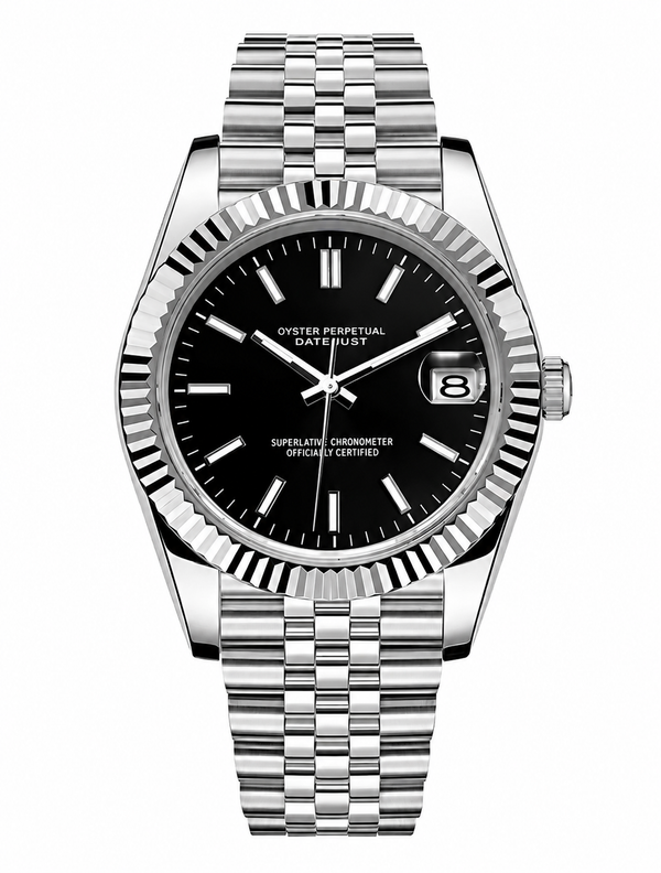 Datejust Black Inspired Watch