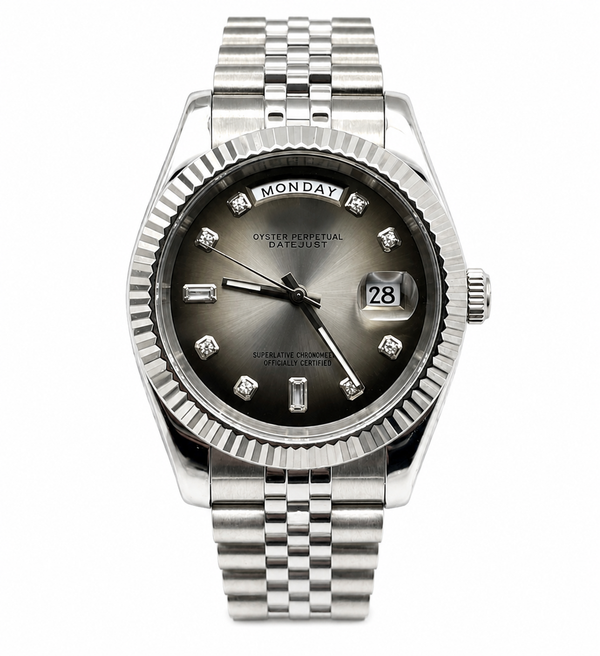 Daydate Shadow Baguette Inspired Watch