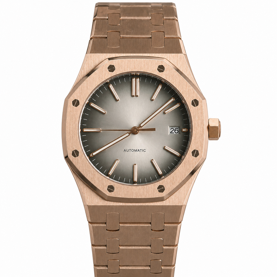 Royal Oak Rose Gold Smoke Inspired Watch