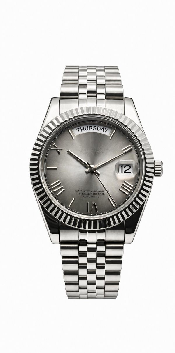 Daydate Smoke Dial Inspired Watch