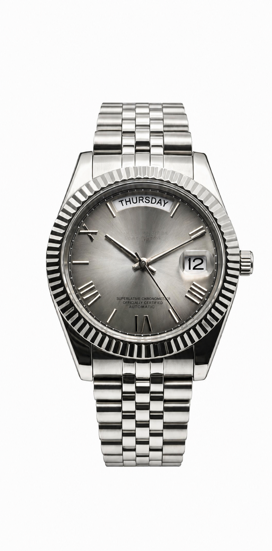 Daydate Smoke Dial Inspired Watch