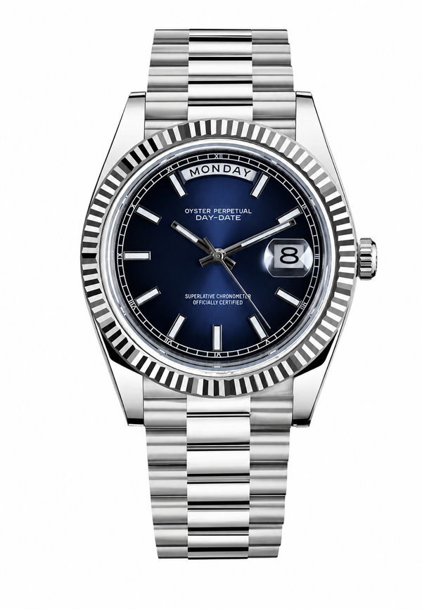 Daydate Midnight Blue Inspired Watch