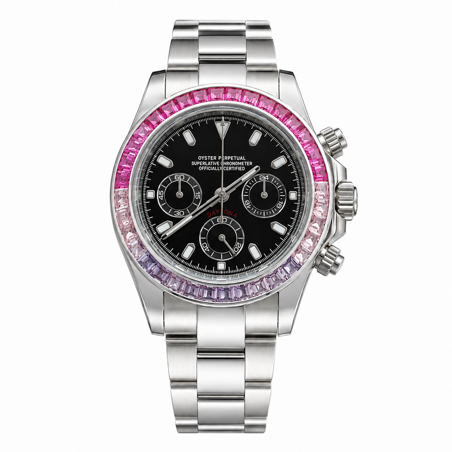 Daytona Pink & Purple Fade Inspired Watch